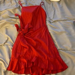 SHEIN red dress